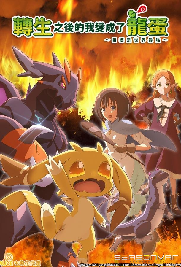 Перерождение в яйцо дракона: Я стану сильнейшим / Tensei shitara Dragon no Tamago datta (2026)